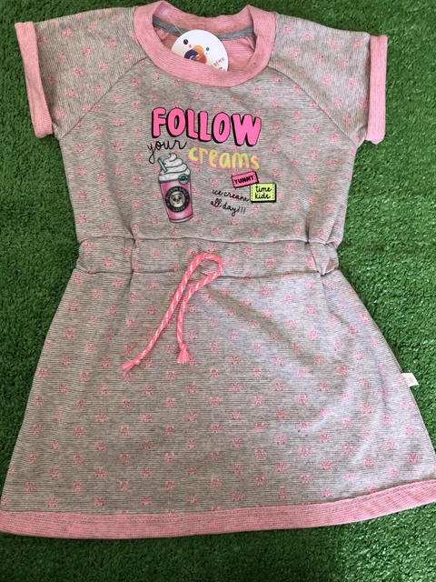 Vestido Follow your creams