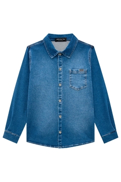 Camisa em Malha Jeans Treck com Elastano - comprar online