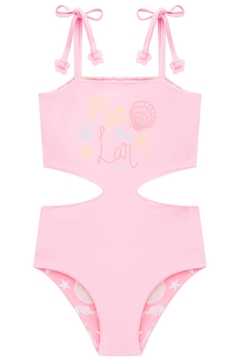 Maiô Reversível em Malha Uv Dry com Proteção Uv 50+ - Pula e Rola Kids Store