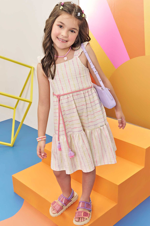 Vestido em Moletinho Textura