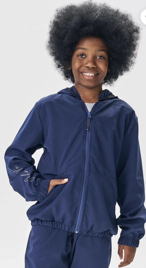 Jaqueta Corta Vento em Nylon em Ergonômic com Elastano