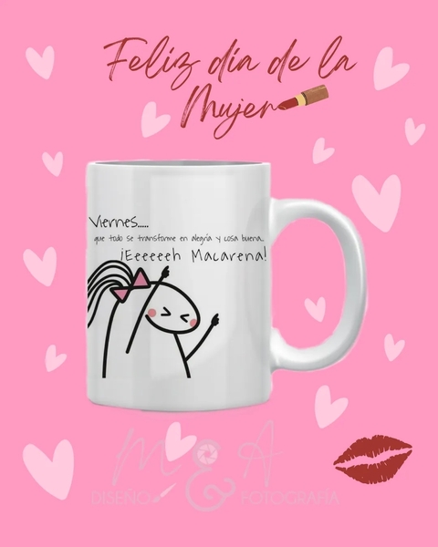 Tazas Dia de la Mujer