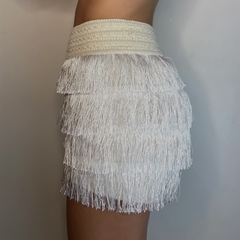SHORTS FRANJAS OFF WHITE - Dela Nina’s