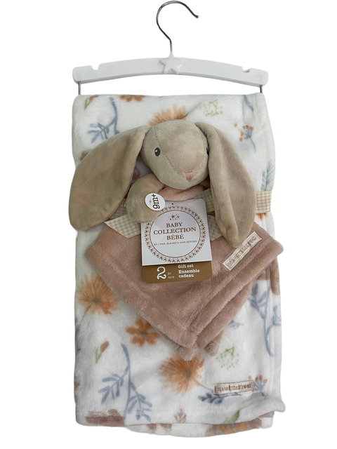 Manta / Cobertor com Naninha - Coelho