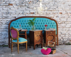 Respaldo King inglés de roble. Cód. 42032