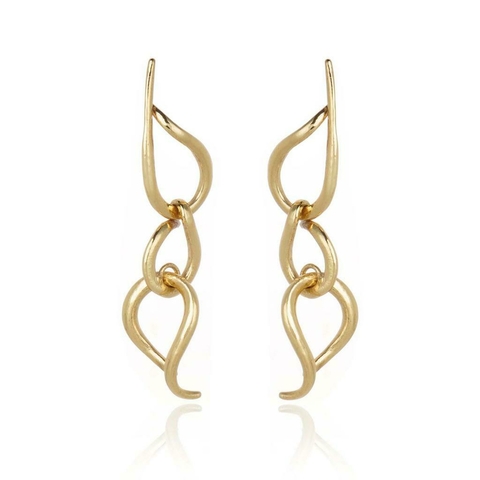 Brinco Minimal Ouro Vintage