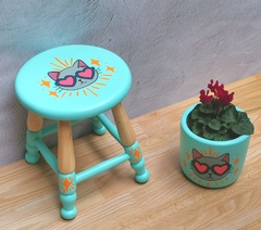 Kit grande julia: Gato Gris - Floramarillo