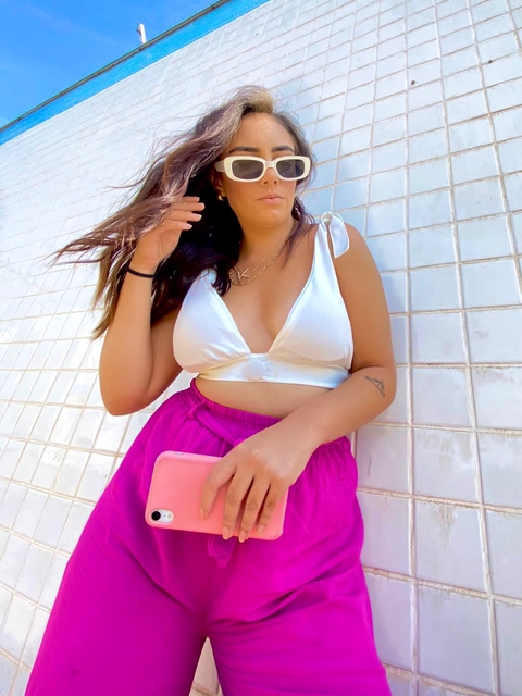 CROPPED CACAU BRANCO