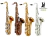 Saxofone Tenor Sib Profissional LAMOUNIER - Linha GOLD