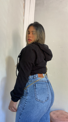 Imagem do Casaco cortele preto