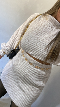 Conjunto tricô musse savana - comprar online