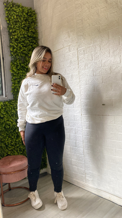 Calça legging flanelada na internet