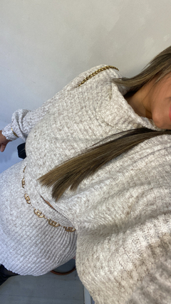 Conjunto tricô musse savana - loja online