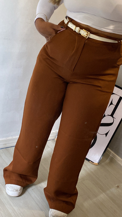 Imagem do Pantalona Mariana marrom