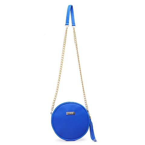 Bolsa SANTUCCI Feminina Redonda Pequena Azul