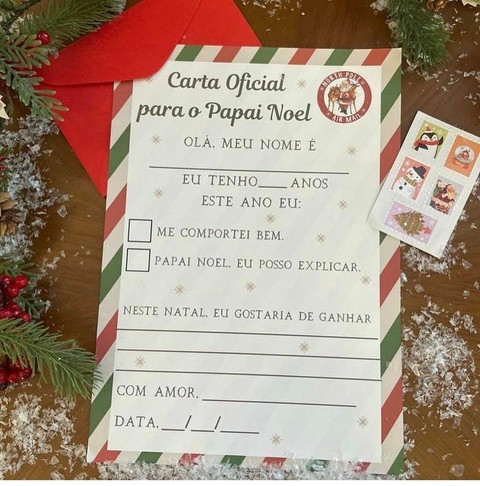 CARTA PAPAI NOEL
