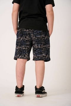 Bermuda Lucho estampada - tienda online