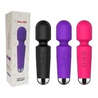 Vibrador Mini varinha mágica usb c/20 variações g005388