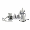 Fatiador - ralador - moedor manual kit multifunção 10x1 com acessórios 18 pçs - Branco GH403 Fatiador - ralador - moedor manual kit multifunção 10x1 com acessórios 18 pçs - Branco GH403