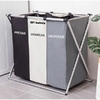Cesto organizador multiuso 3 compartimentos - dobrável estrutura alumínio 62cm - GH111 Cesto organizador multiuso 3 compartimentos - dobrável estrutura alumínio 62cm - GH111