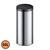 Lixeira redonda, Aço Inox, 50L, com sensor de proximidade, 70,5x30cm - GH134 Lixeira redonda, Aço Inox, 50L, com sensor de proximidade, 70,5x30cm - GH134