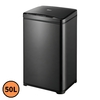 Lixeira retangular, Preta, 50L, com sensor de proximidade, 60x34x25cm - GH126 Lixeira retangular, Preta, 50L, com sensor de proximidade, 60x34x25cm - GH126
