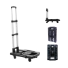 Carrinho de Carga Plataforma ABS Dobrável Giromax 5 Rodas 360° capacidade 100kg - GT084 Carrinho de Carga Plataforma ABS Dobrável Giromax 5 Rodas 360° capacidade 100kg - GT084