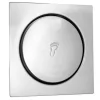 Ralo click 15x15cm quadrado em aço inox sistema inteligente para banheiro GlobalMix - GH053 Ralo click 15x15cm quadrado em aço inox sistema inteligente para banheiro GlobalMix - GH053