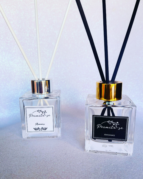 Difusor de ambiente 100 mls pequeno quadrado transparente na internet