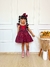 VESTIDO XADREZ VERMELHO - loja online
