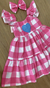 Imagem do VESTIDO XADREZ ROSA