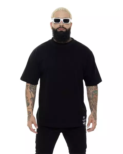 OVERSIZED JUST HEAVEN ALL BLACK - comprar online