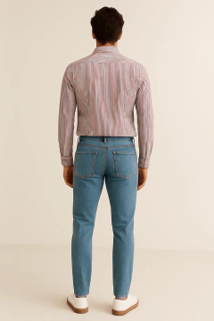 Camisa Slim Fit Rayas - Tienda Haber's