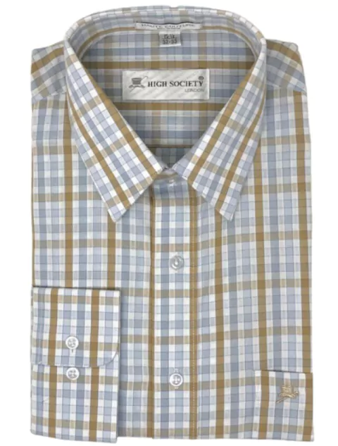 Camisa a cuadros High Society