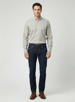 Camisa Cuadros Verde en internet