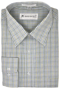 Camisa Cuadros Verde - comprar en línea