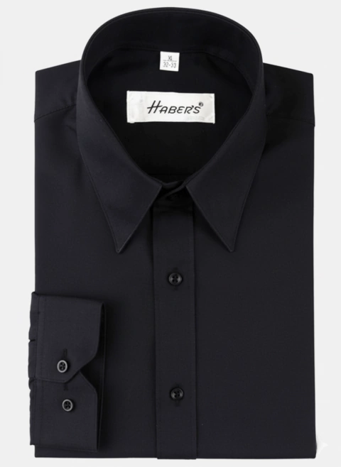 Camisa Haber's Negra Slim Fit - comprar en línea