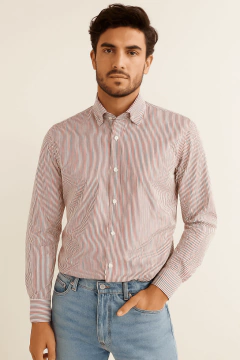 Camisa Slim Fit Rayas en internet