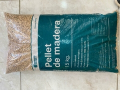 Pellet de madera x 15 kg en internet