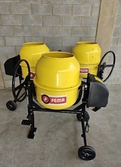 Maquina Hormigonera Mezcladora Volteo Fema 120lt Motor 375w - en internet