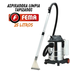 ASPIRADORA SOPLADORA LAVADORA TAPIZADOS FEMA 1200W 25L - comprar online