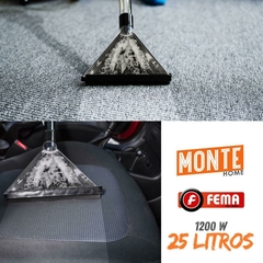 ASPIRADORA SOPLADORA LAVADORA TAPIZADOS FEMA 1200W 25L