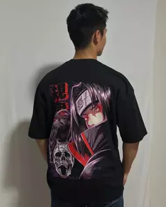 Camiseta Oversized - Uchiha Itachi - loja online