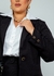 Conjunto blazer e pantalona preto na internet