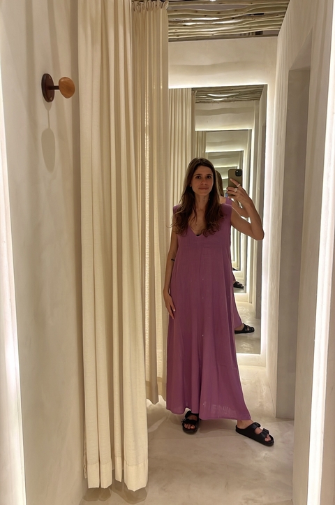 vestido Lilian lavanda