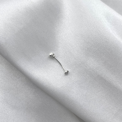 Piercing Sobrancelha Pedra Zircônia