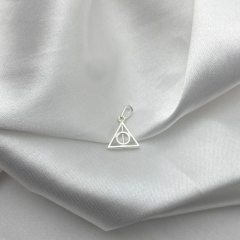 Pingente harry potter triângulo