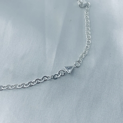 Pulseira zircônia de triângulo - comprar online