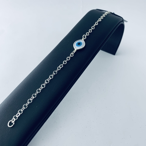 Pulseira Olho Grego G Azul