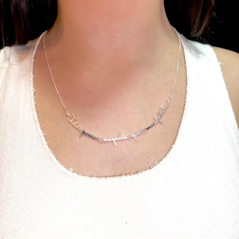 Gargantilha tudo posso